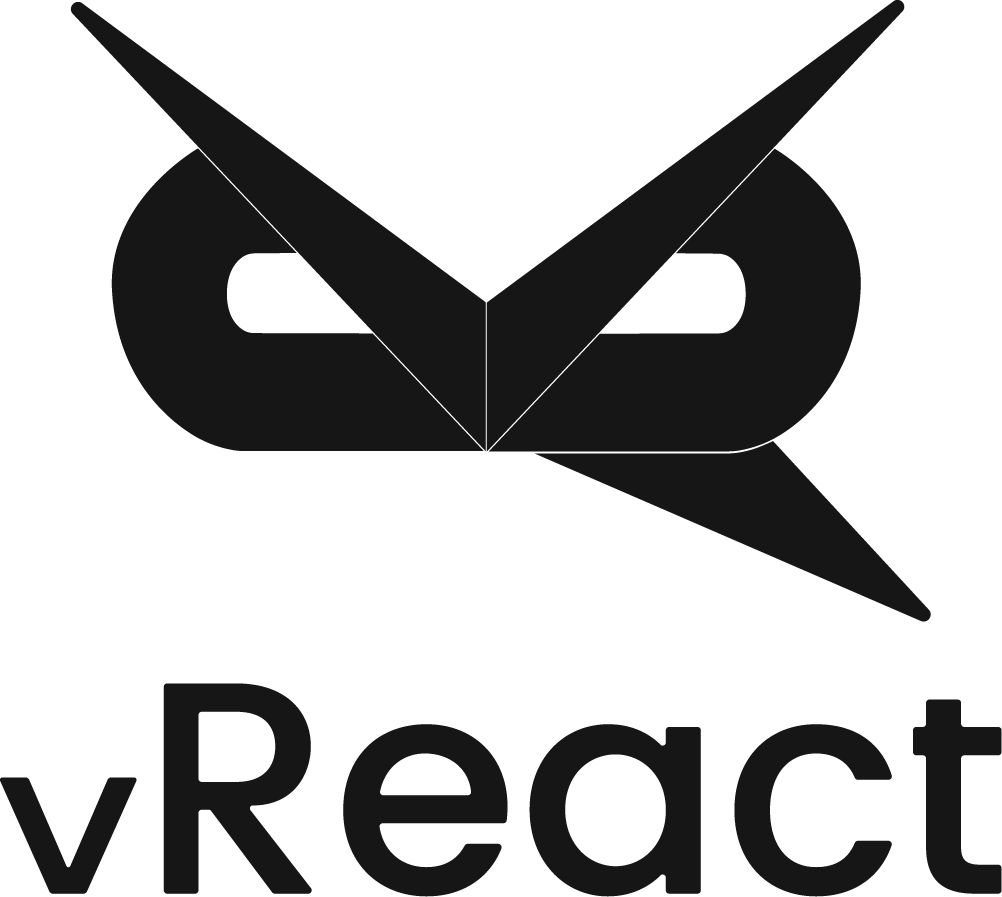 vreact logo