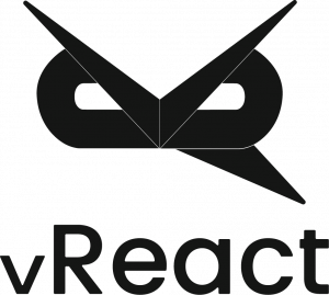 vreact logo